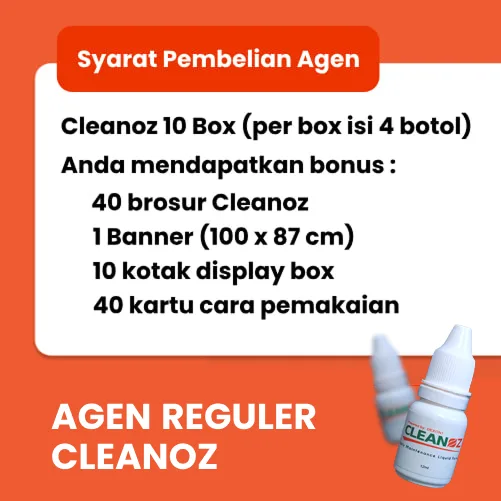 Paket AGEN REGULER Cleanoz 10 BOX ( isi 40 )